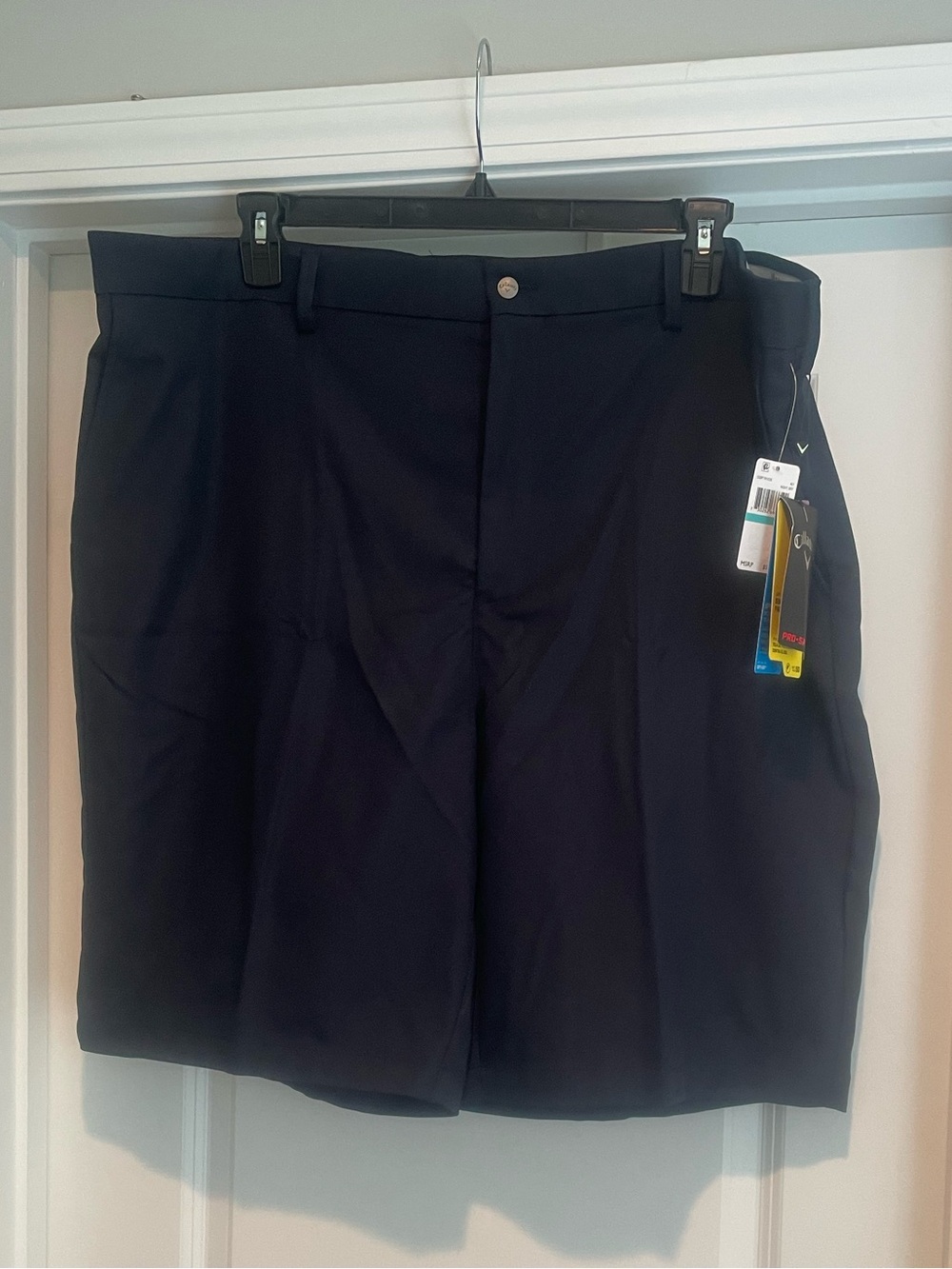 NWT Callaway Golf Shorts, Navy, Pro Spin 3.0, 46B